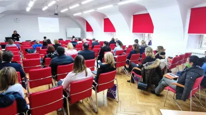 Predavanje je održano u dvorani bjelovarskog Veleučilišta/ Foto: HAMAG-BICRO