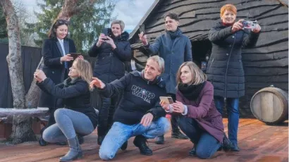 Radionica koju je držao Hoyka za direktore TZ u BBŽ bila je u Romskoj kući u Maglenči/Foto: TZ BBŽ