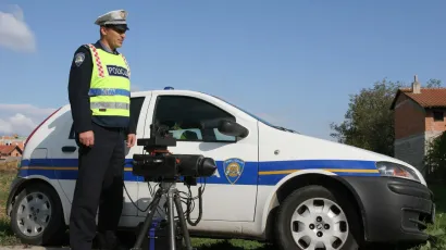 Uređaj za mjerenje brzine/Foto: Ranko Suvar CROPIX (iLUSTRACIJA)<br>