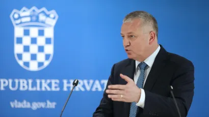 Ministar prostornoga uređenja, graditeljstva i državne imovine Darko Horvat/Foto: Ranko Šuvar/CROPIX<br>