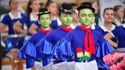 Kadetkinje Čazmanskih mažoretkinja/ Foto: Čazmanske mažoretkinje