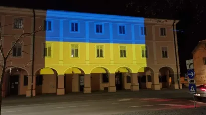 Bjelovar uz Ukrajinu/ Foto: Grad Bjelovar