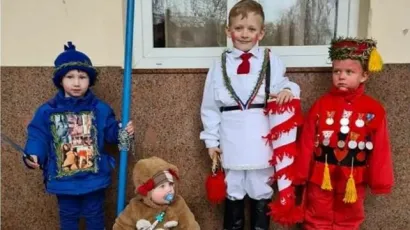 Za tradicionalne končaničke maškare nema straha/Foto: FotobyGoldy