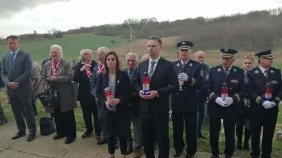 Župan Marušić bio je izaslanik predsjednika Hrvatskog sabora i Vlade RH/ Foto: BBŽ