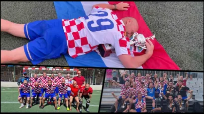 Ante Jeličić - Jela presretan je zbog postignutog uspjeha/ Foto: PU bjelovarsko-bilogorska