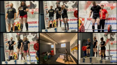 Bjelovarski powerlifteri ostavili su sjajne rezultate na natjecanju u Pitomači/ Foto: PK Bjelowbar