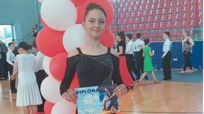 Bjelovarčanka Amelie osvojila u Splitu broncu i ušla u B kategoriju natjecanja/Foto: Dragutin Hubak