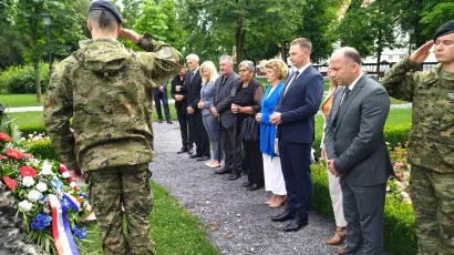 Župan Marko Marušić sa suradnicima/ Foto: Deni Marčinković