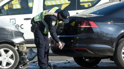Deda je pobjego nakon što je svojim automobilom udario u drugi, parkirani/Foto: Darko Tomas/CROPIX (Ilustracija)