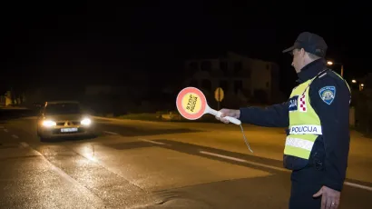 Policija je mladića zaustavila u 22.45 sati i alkotestirala/Foto: Nikolina Vuković Stipaničev/CROPIX (ilustracija)