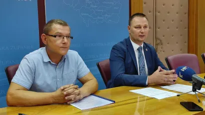 Župan Marušić pojasnio je da BBŽ odluku o proglašenju prirodne nepogodne donosi na zahtjev općina i gradova/Foto: Martina Čapo
