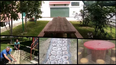 Jedna sasvim slučajna ideja o plantaži kivija domara Željka pretvorila se u predivnu priču od koje koristi danas imaju svi u školi i izvan nje/Foto: Sanja Vranješević