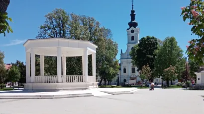 Nakon glazbenog paviljona, obnovljen je i kompletan središnji gradski park/ Foto: Deni Marčinković