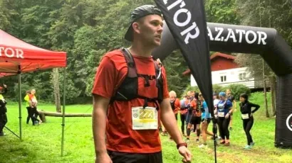 Stijepan Matijašević na cilju/Foto: Compas.hr<br>