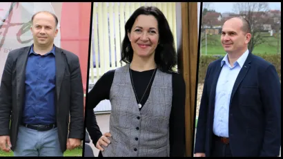 Saša Lukić, Tanja Novotni Golubić i Goran Cupek/ Foto: MojPortal<br>