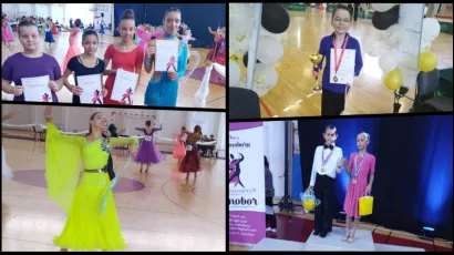 U Bjelovar je iz Samobora došlo čak osam medalja/Foto: Plesni klub H8