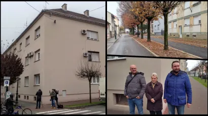 Još jedna gradska ulica, kao i zgrada, doživjele su obnovu/ Foto: Deni Marčinković