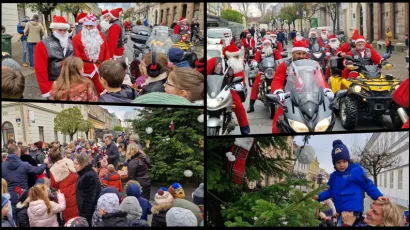 Tradicionalno kićenje bora u središtu Bjelovara/ Foto: Grad Bjelovar