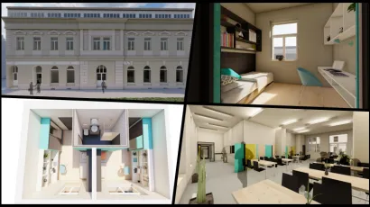 Studentski dom trebao bi se početi graditi iduće godine/ Foto: MPlan