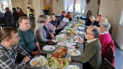 Domjenak za bivše djelatnike Gimnazije/Foto: Gimnazija Daruvar
