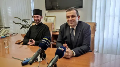 Paroh Stefan Maksimović i Dario Hrebak/ Foto: Deni Marčinković