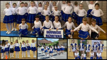 Foto: Daruvarske mažoretkinje