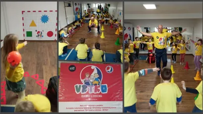 Počeo projekt Rukomet u vrtiću/ Foto: Grad Bjelovar