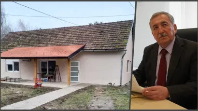 Načelnik Marković zadovoljan je kako izgleda novouređeni vrtić/ Foto: MojPorat/KruGarešnica.info