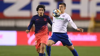 Marko Capan prošlog je vikenda debitirao za Hajduk i HNL-u/ Foto: Tom Dubravec/CROPIX