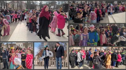 500-tinjak mališana prodefiliralo središtem Bjelovara/ Foto: Deni Marčinković