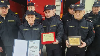 Nakon 32 godine Vito odlazi u zasluženu mirovinu/ Foto: JVP Garešnica<br>