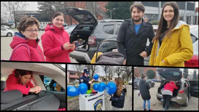 Mnoštvo Bjelovarčana provjerilo je vozi li pravilno svoju djecu/Foto: Martina Čapo