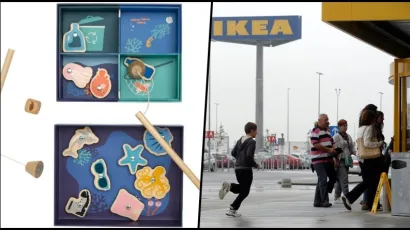 Ikea povlači višebojnu igru pecanja BLÅVINGAD/Foto: Ikea i CROPIX
