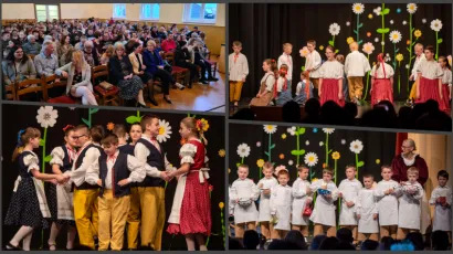 Mališani iz Daruvara i okolice pokazali kako njeguju češki folklor/ Foto: Predrag Uskoković/Grad Daruvar