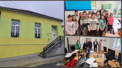 Napokon okončana sada oko škole u Šandrovcu/ Foto: BBŽ