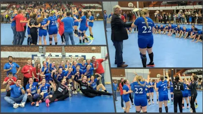 Bjelovarčanke još jednom dokazale da su najbolja ženska sportska ekipa u Bjelovaru i županiji/ Foto: Deni Marčinković
