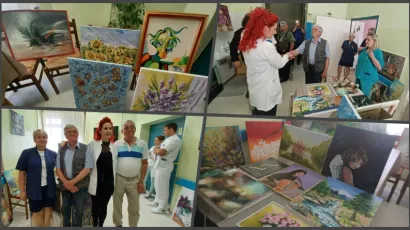 Daruvarski likovnjaci ponovno su donirali OB "dr. Anđelko Višić" Bjelovar/ Foto: MojPortal