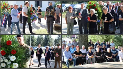 Odana počast žrtvama komunističkog terora pogubljenih u Drugom svjetskom ratu i poraću/ Foto: BBŽ
