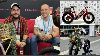 Daruvarčani Duško Ilijević i Ivan Ignatovski svoje bicikle predstavili su na biciklističkom sajmu u Frankfurtu/ Foto: SENTIMENTAL BIKES/ LICENCIRANE FOTOGRAFIJE