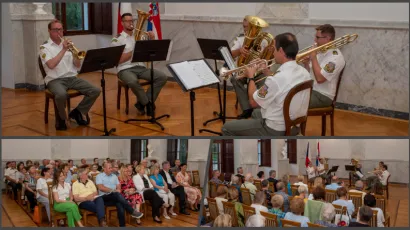 Sjajni glazbenici oduševili su nastupom u Zavičajnom muzeju/ Foto: Predrag Uskoković/Grad Daruvar