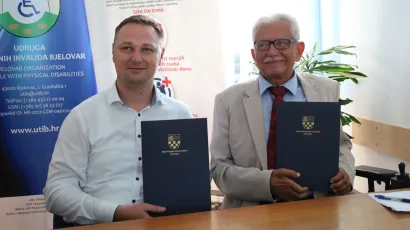 Župan Marko Marušić i predsjednik Udruge Tomislav Novosel/Foto: BBŽFoto: BBŽ