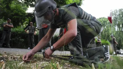 <br>Mina je uništena na licu mjesta/Foto: Damir Krajac/CROPIX (Ilustracija)