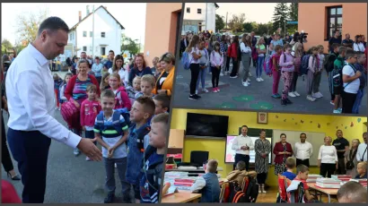 Župan Marušić posjetio je jedinu školu u BBŽ koja sudjeluje u programu cjelodnevne nastave/ Foto: BBŽ