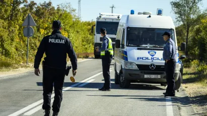 Prometnu je izazvao 61-godišnjak koji se nije zaustavio na crvenom svjetlu na semaforu/<br>Foto: Niksa Stipanicev/CROPIX (ilustracija)