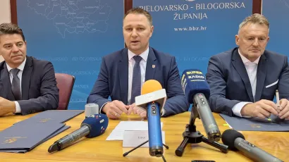 Željko Ukić, Marko Marušić i Damir Pavlović/ Foto: Deni Marčinković/MojPortal.hr