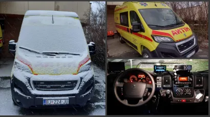 Novo vozilo u Daruvar je stiglo prošli mjesec/ Foto: MojPortal.hr/ Hitna uživo 194