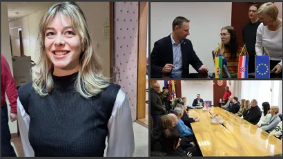Iva Tomašek jedna je od stipendistica BBŽ, a nakon studija planira se vratiti raditi u županiju/ Foto: Deni Marčinković/BBŽ
