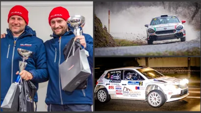 Slovenska posada ukupni je pobjednik ovogodišnjeg Delta Winter Rally/ Foto: D. Kirin