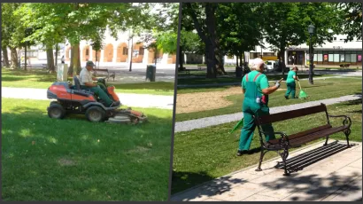 Nastavlja se saga oko odabira koncesionara za održavanje zelenih javnih površina u Bjelovaru/ Foto: Deni Marčinković