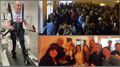 Na zabavi u Šibovcu prikupljeno 3500 eura za Enizovo liječenje/ Foto: Andrijana Vinković/Privatni album